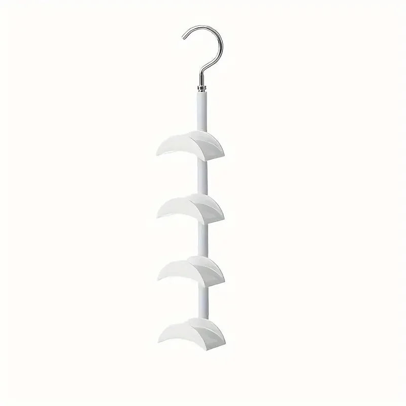 360 Degree Arched Hanger Hook Durable Bag Rack Holder Home Storage Closet Hat Silk Scarf Shawls Purse Handbag Wall Shelf